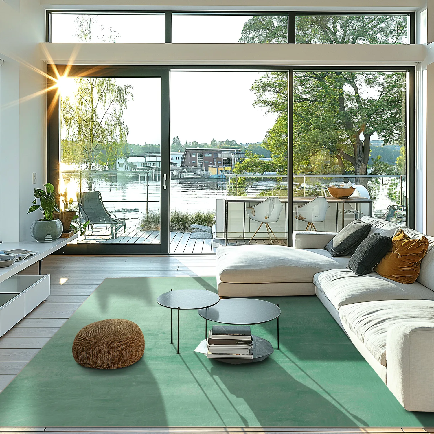 Tapete Wilton - Artena (verde claro)