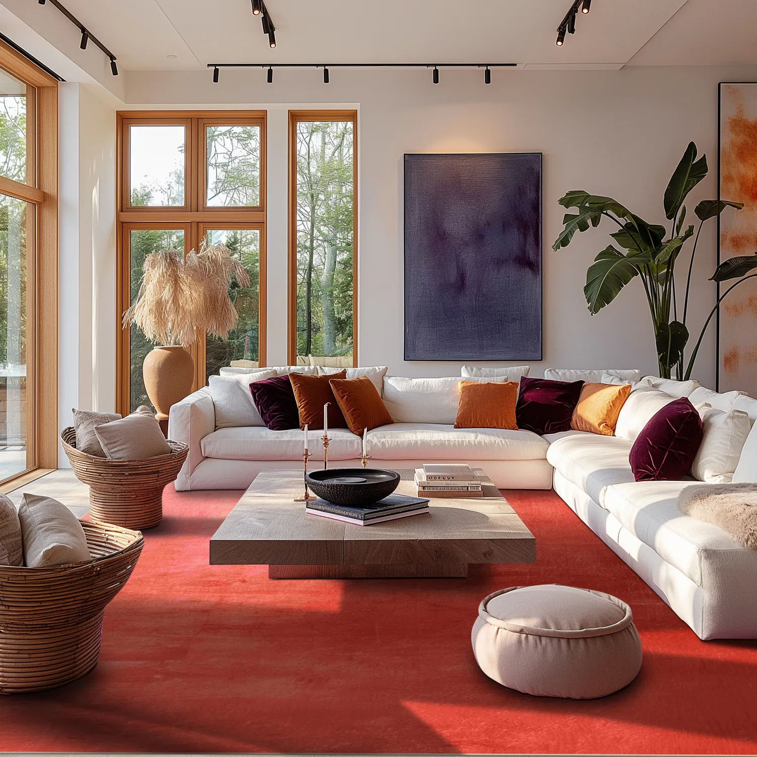 Tapete Wilton - Artena (vermelho)