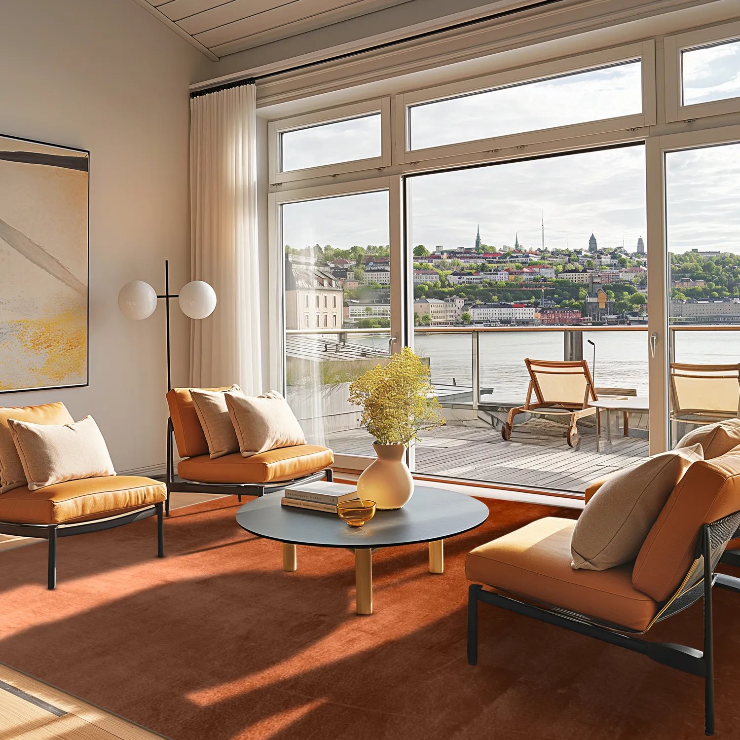 Tapete Wilton - Artena (terracota)