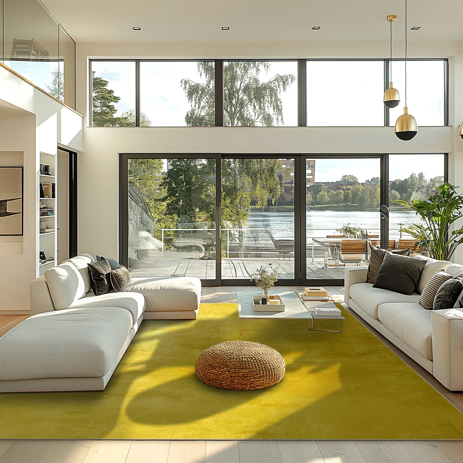 Tapete Wilton - Artena (amarelo)