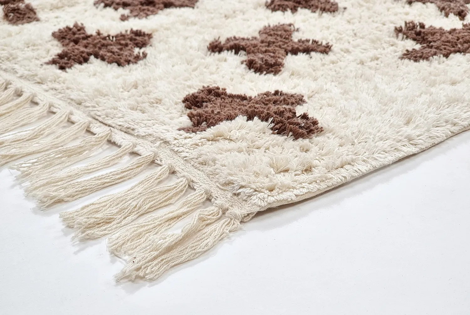 Tapetes felpudos - Chesley Natural Cotton Shaggy (bege)