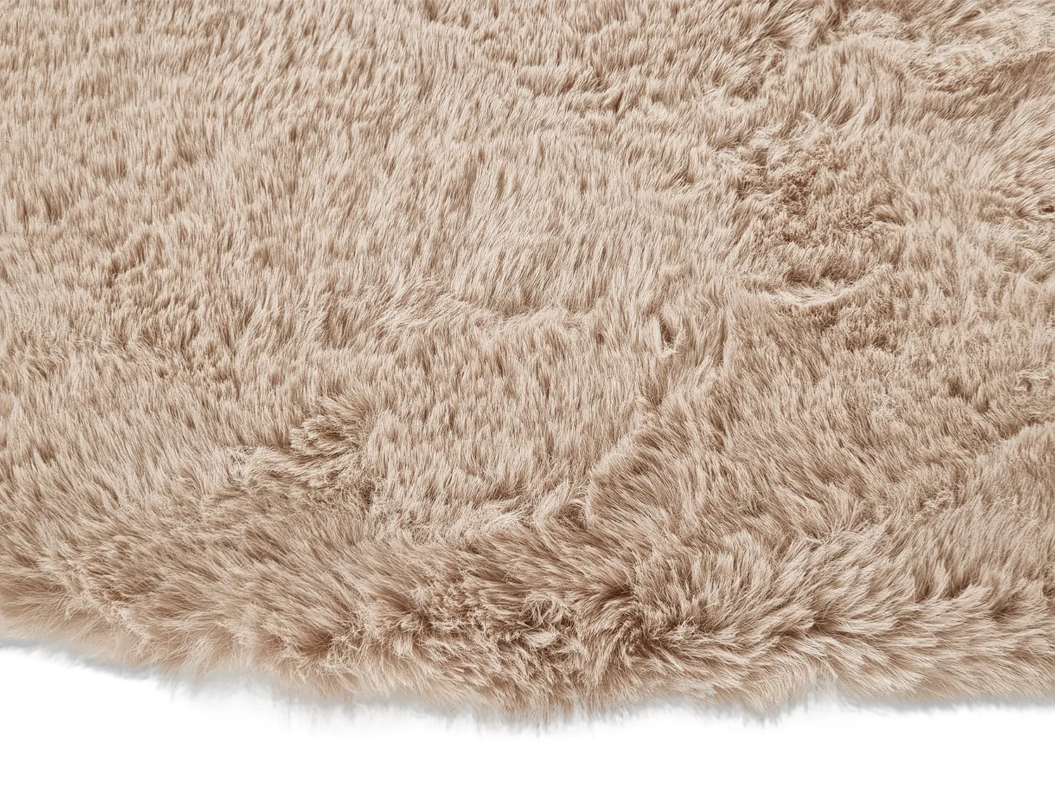 Tapetes redondos - Cloud Super Soft (taupe)