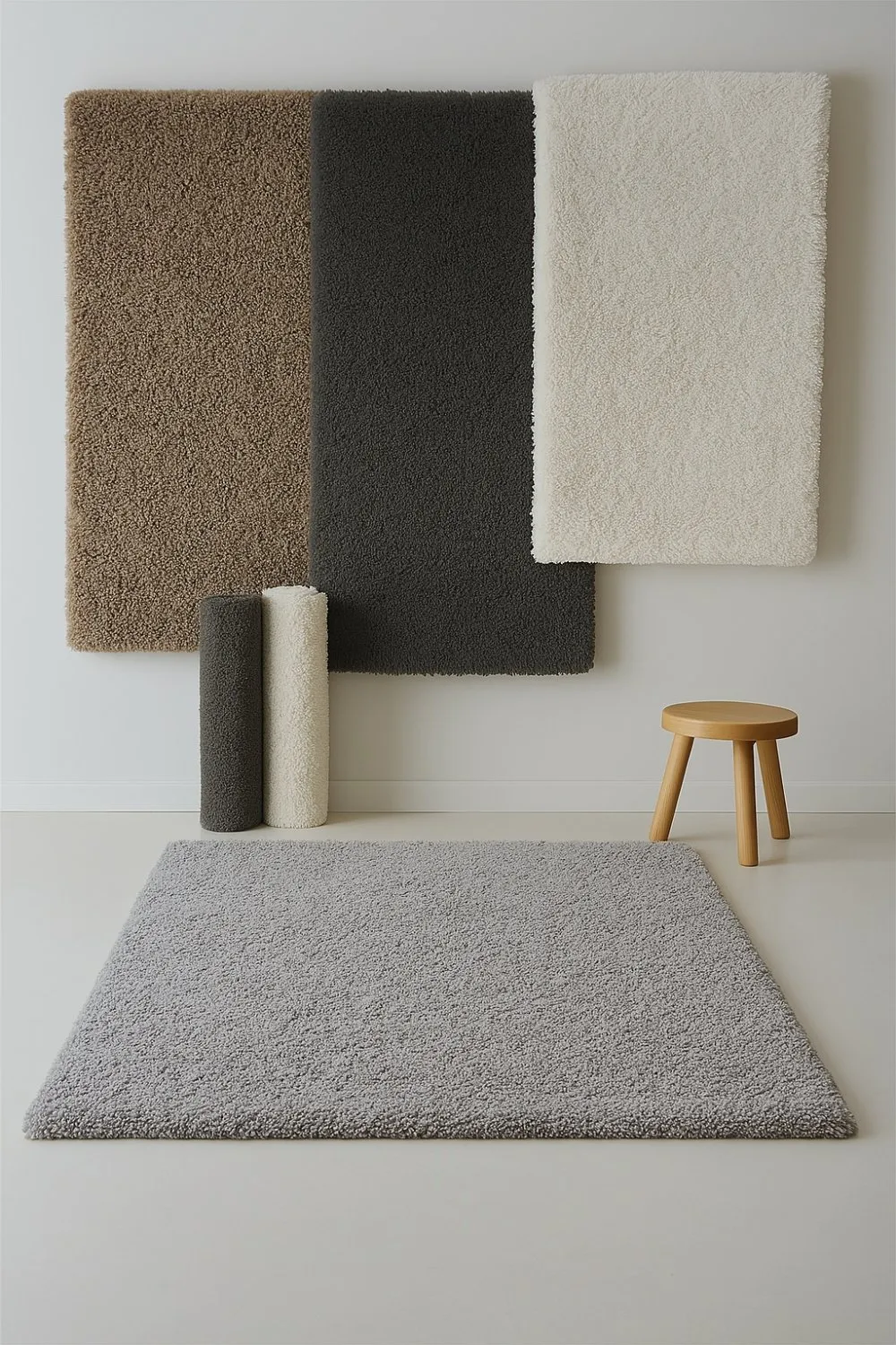 Tapetes felpudos - Antuco (cinza claro)