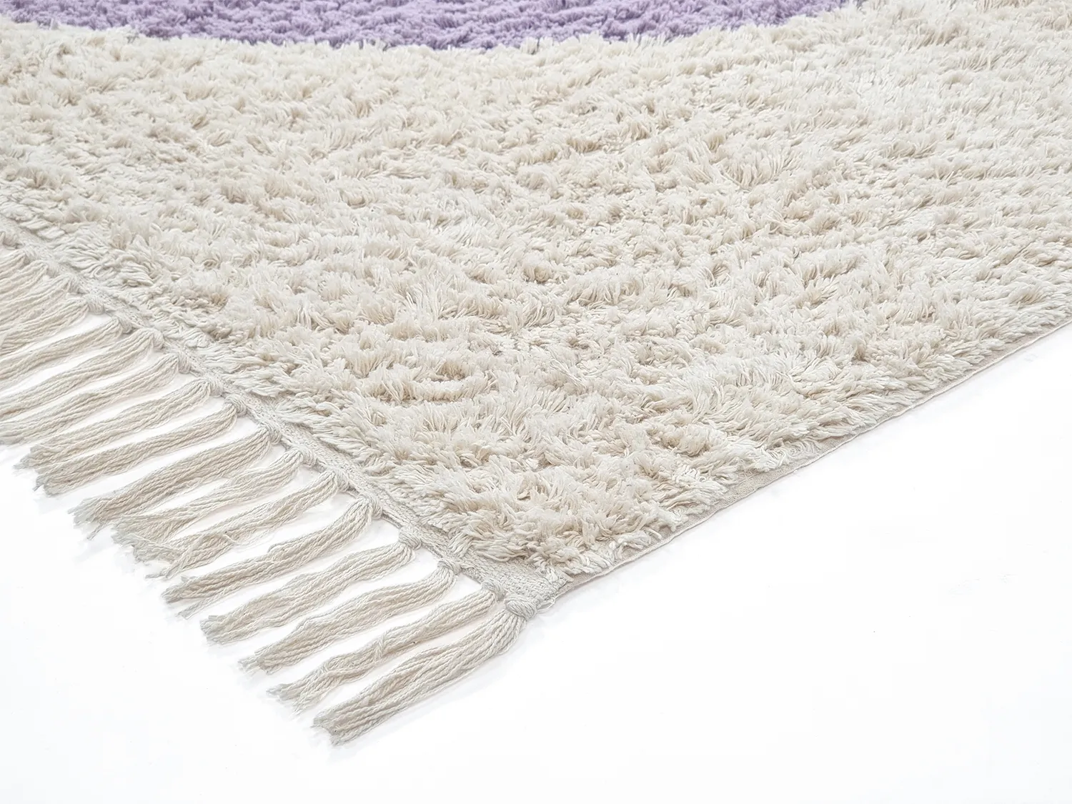 Tapetes felpudos - Londa Natural Cotton Shaggy (multi)