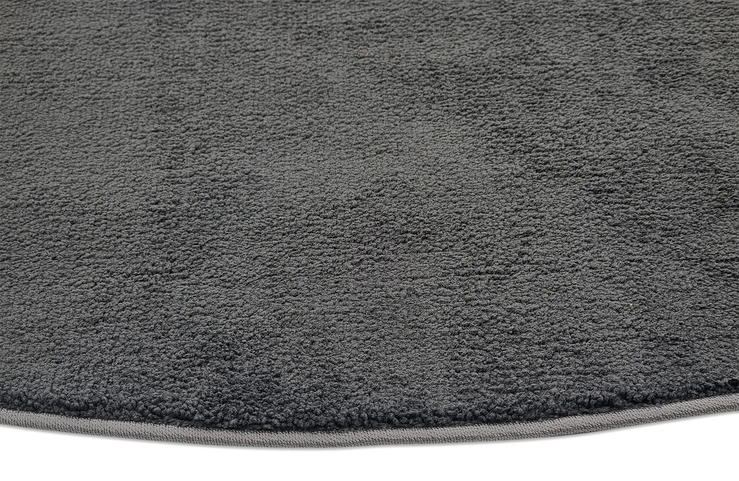 Tapete redondo - Vevila (cinza escuro)