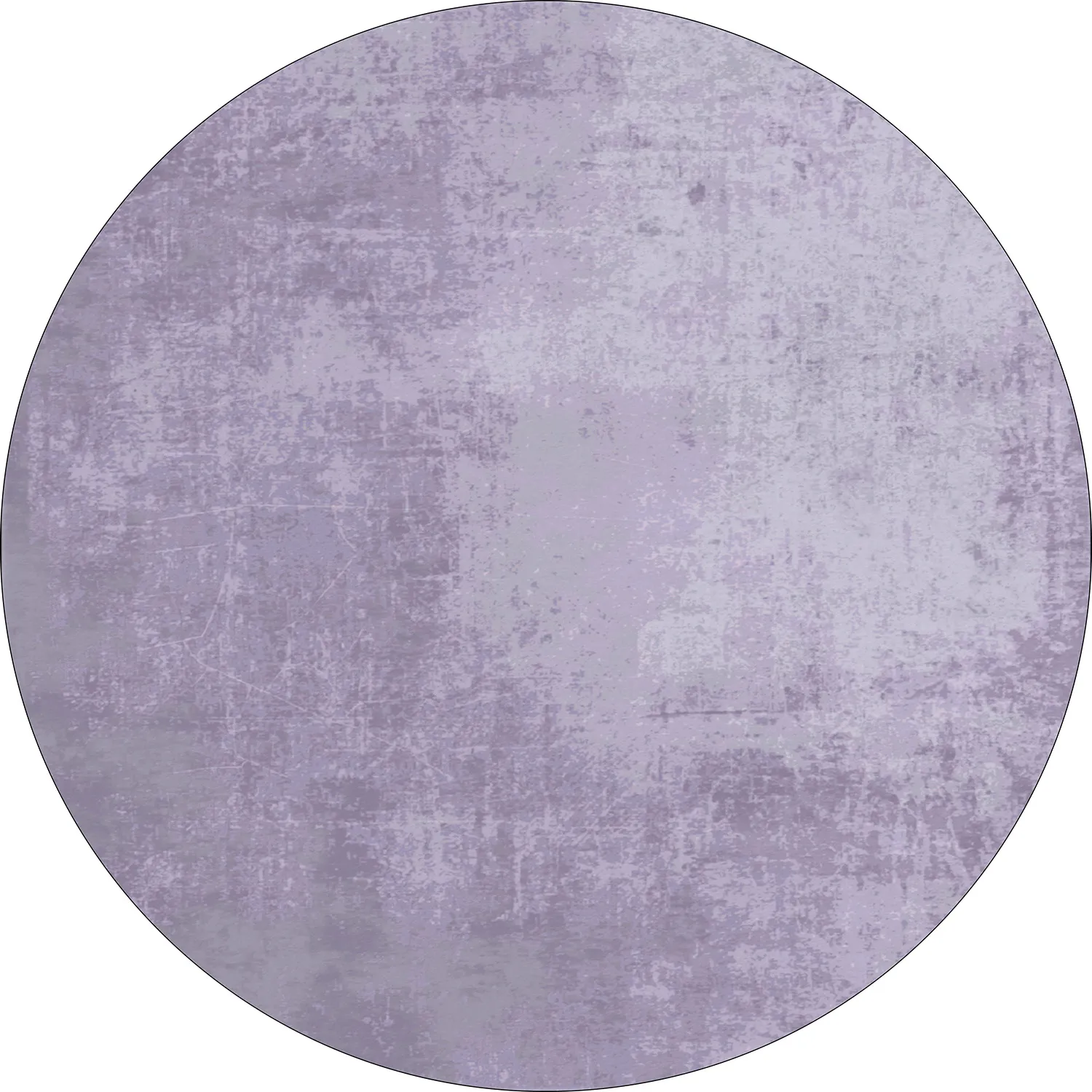 Tapete redondo - Lynton (roxo claro)