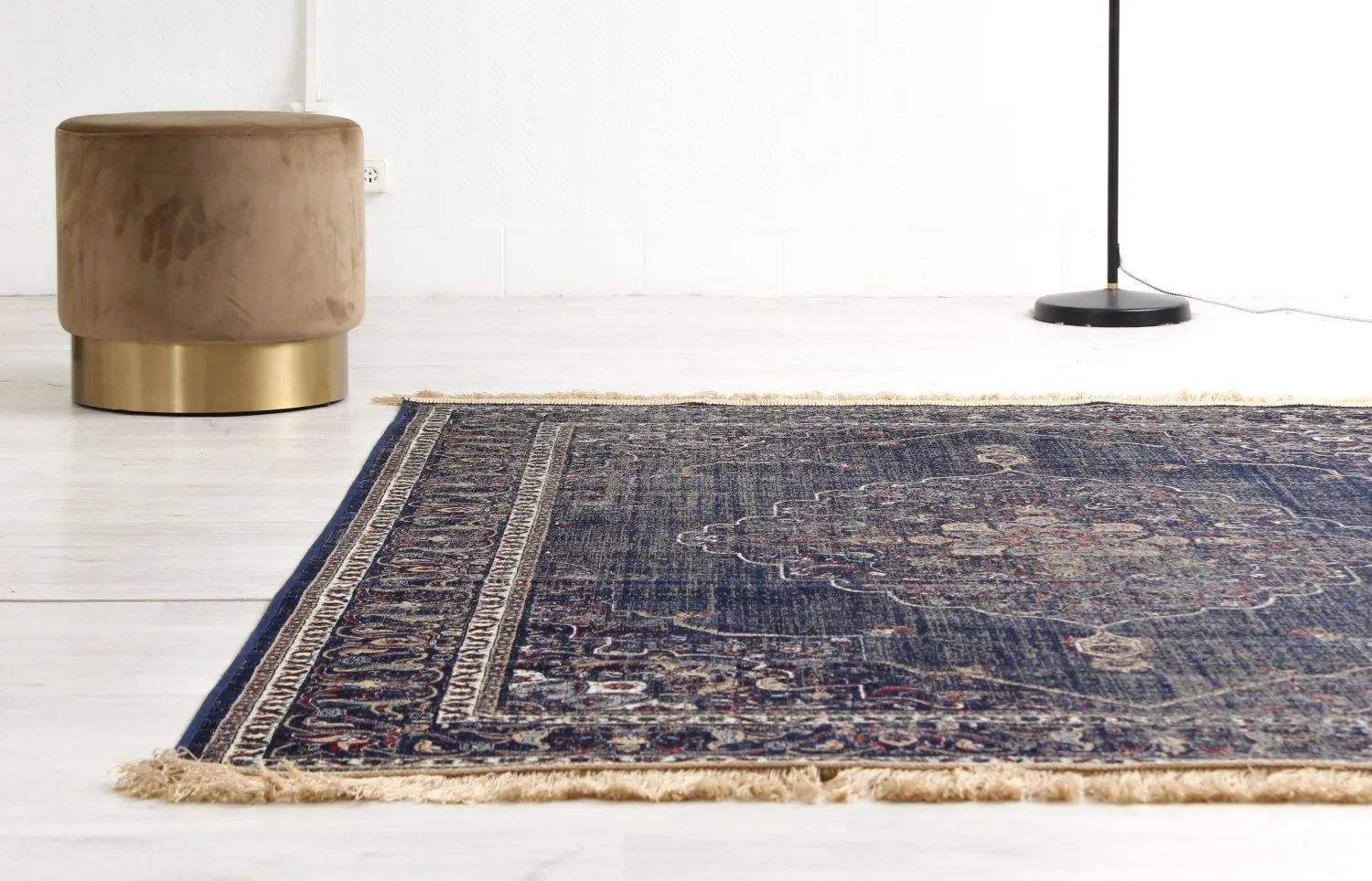 Tapete Wilton - Pacini (azul-marinho)