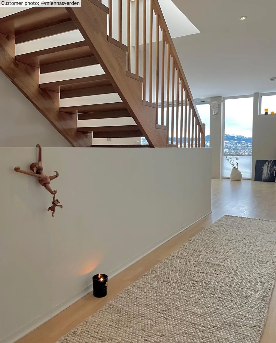 Tapete de lã - Luna (bege)