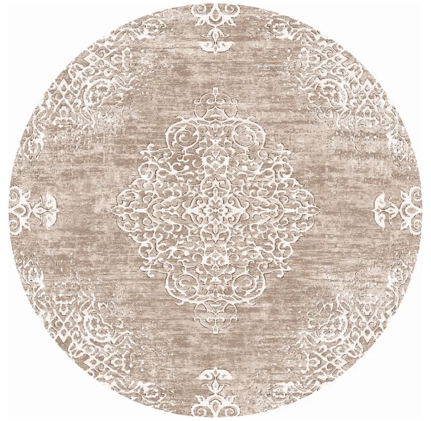 Tapete redondo - Milazzo (bege)