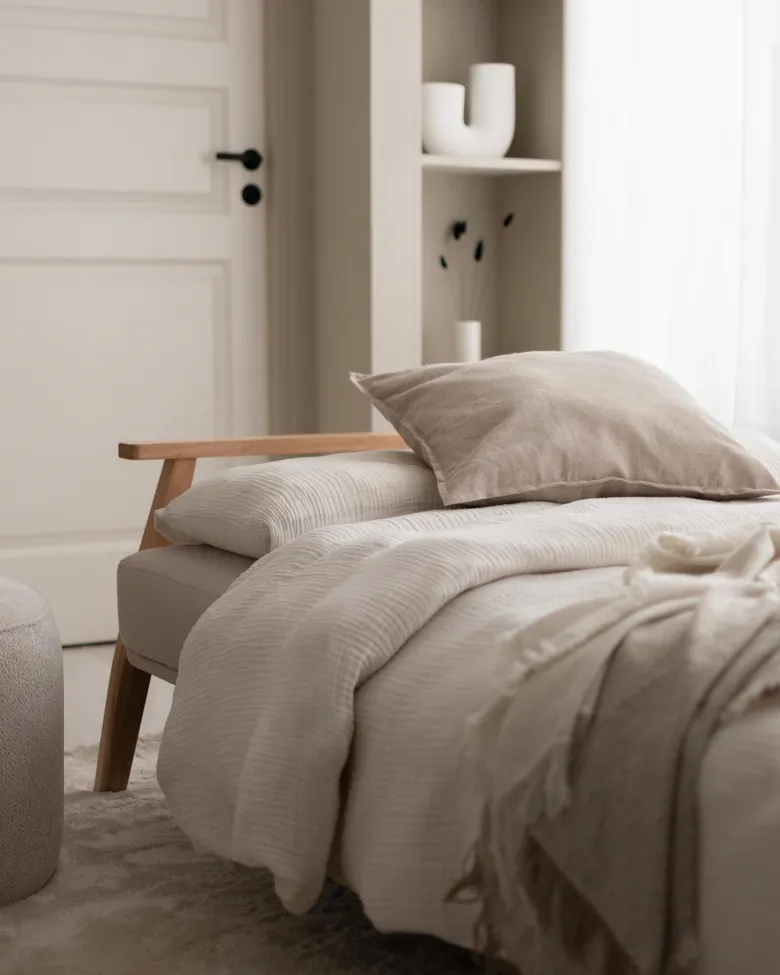Sofá-cama - Klippan (bege)