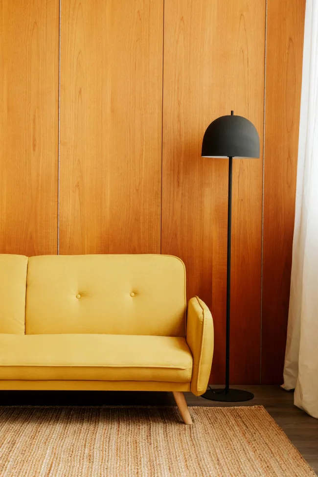 Sofá-cama - Kap Verde (amarelo)