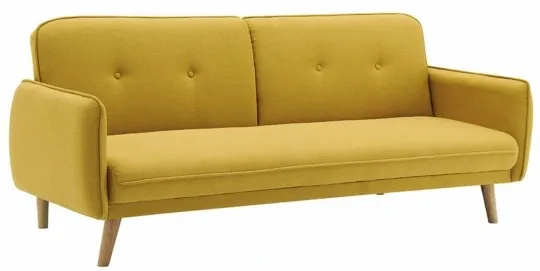 Sofá-cama - Kap Verde (amarelo)