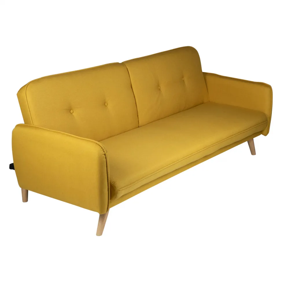 Sofá-cama - Kap Verde (amarelo)