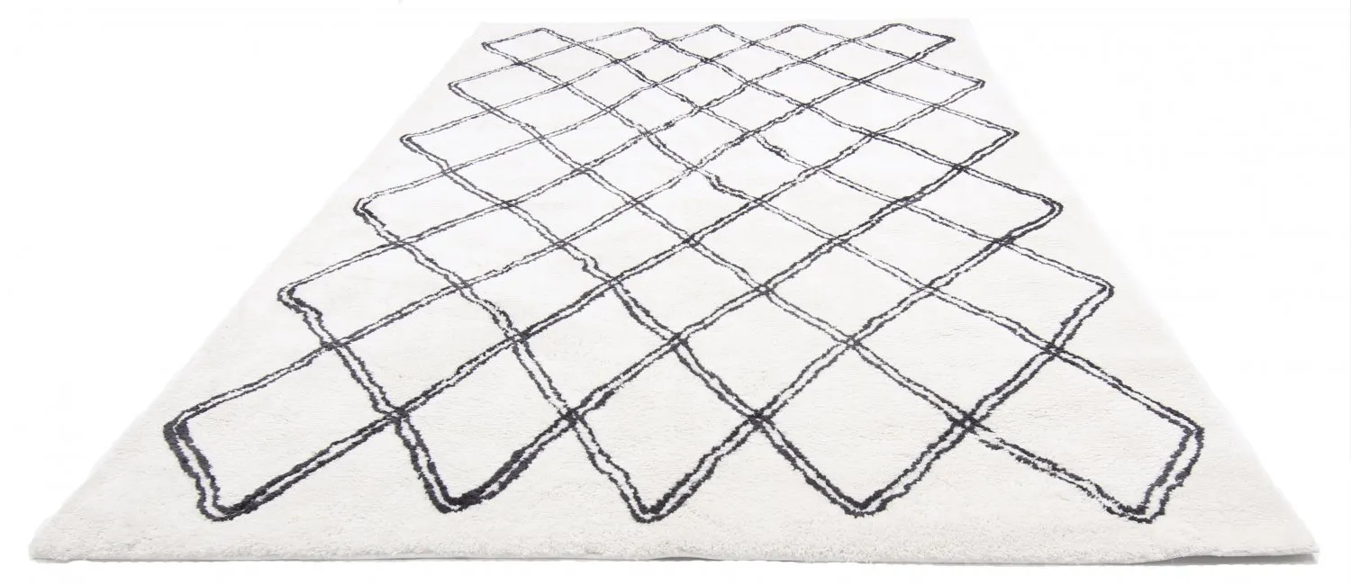 Tapetes felpudos - Morocco (preto/branco)