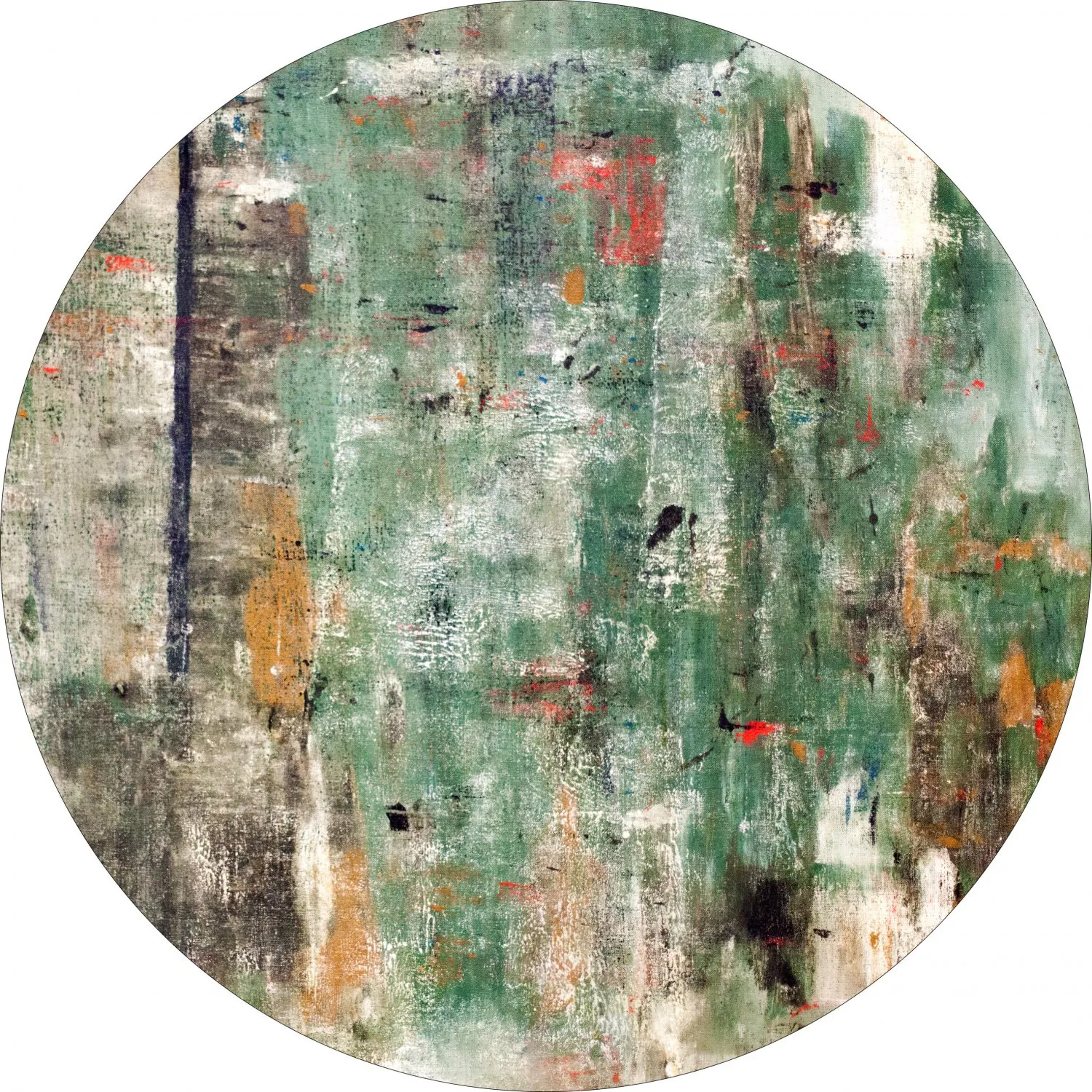 Tapete redondo - Calabria (multicolorido)