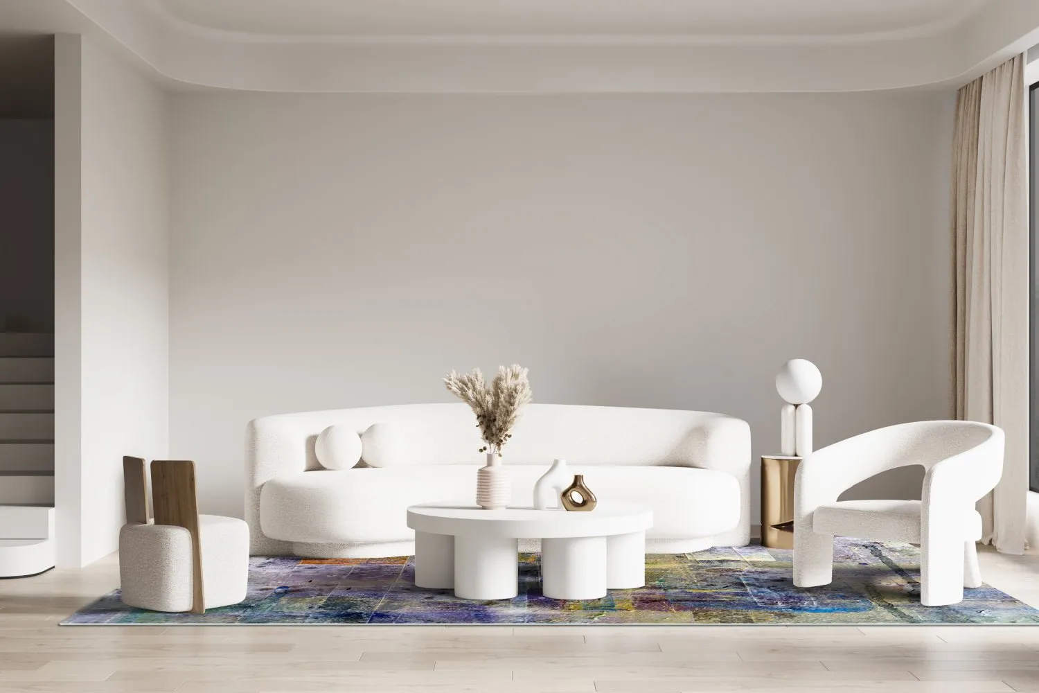 Tapete Wilton - Padua (multicolorido)