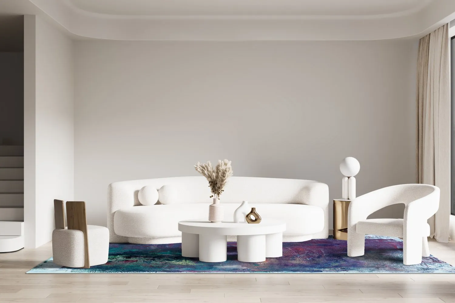 Tapete Wilton - Tolosa (multicolorido)