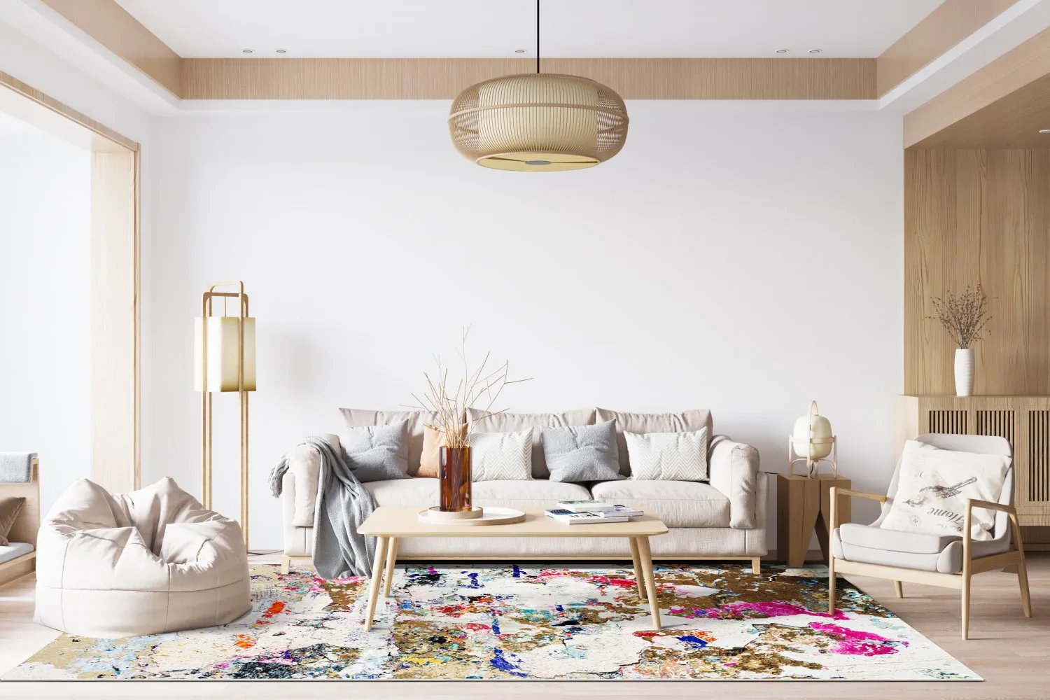 Tapete Wilton - Monza (multicolorido)