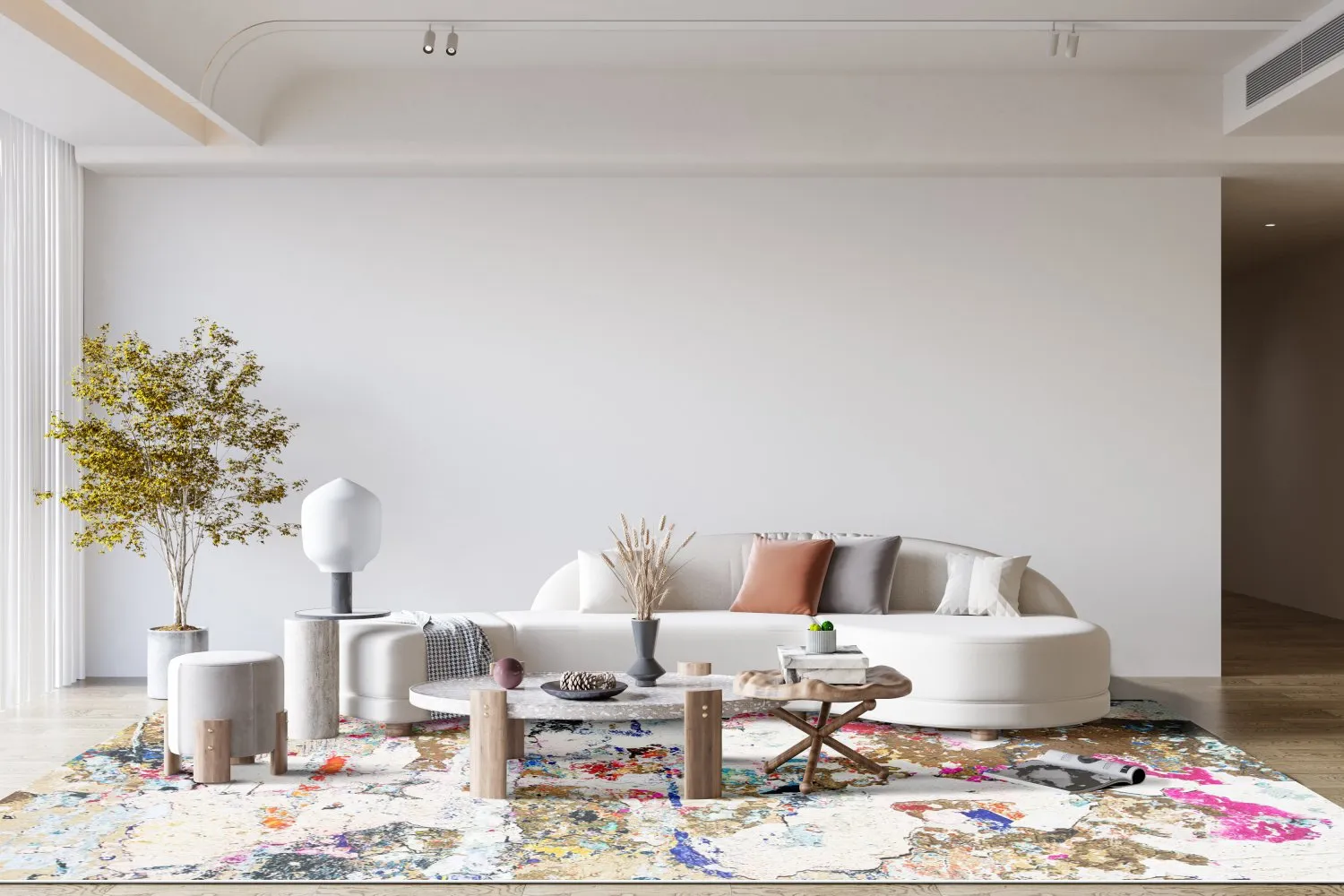 Tapete Wilton - Monza (multicolorido)