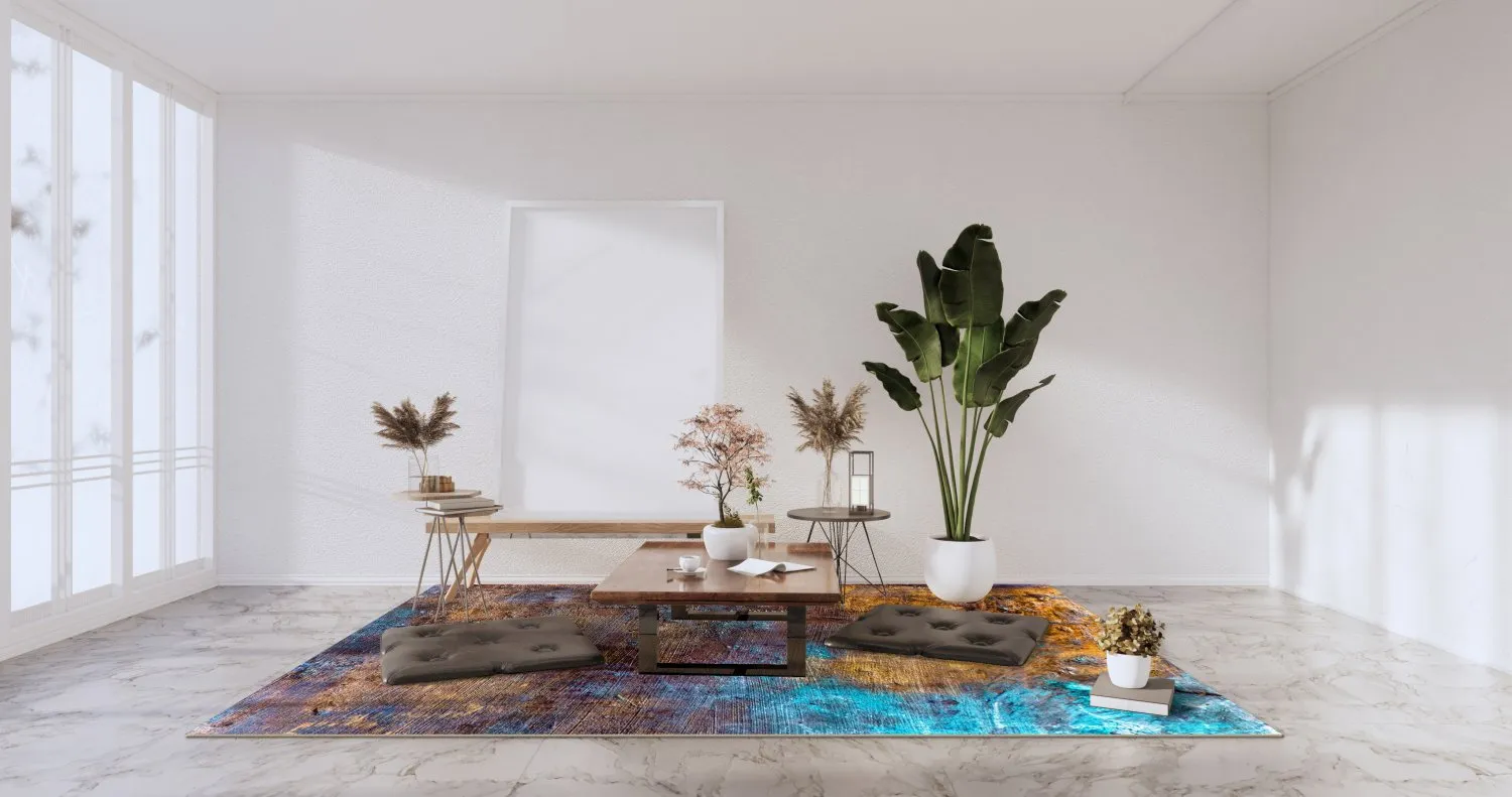 Tapete Wilton - Loule (multicolorido)