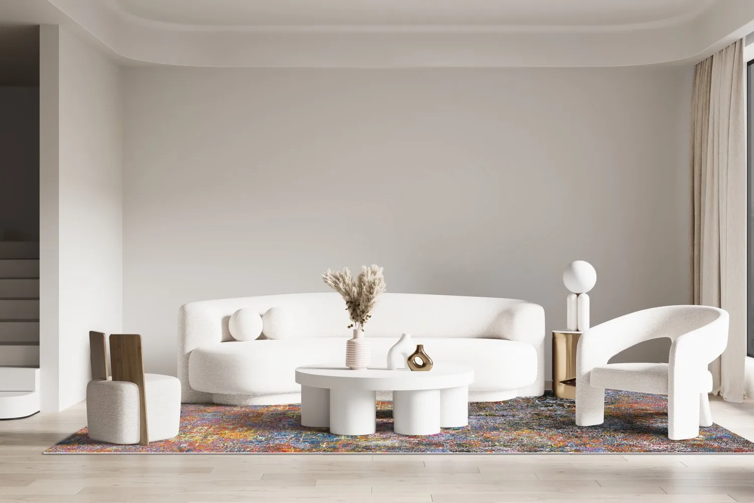 Tapete Wilton - Almonte (multicolorido)