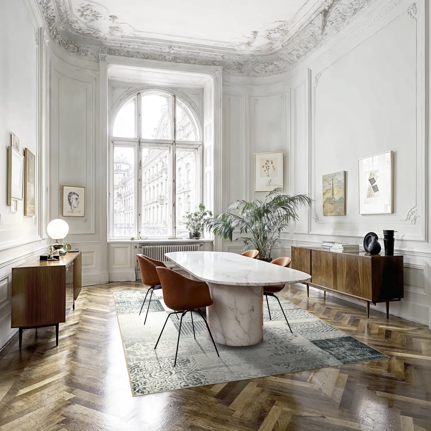 Tapete Wilton - Napa (cinza)