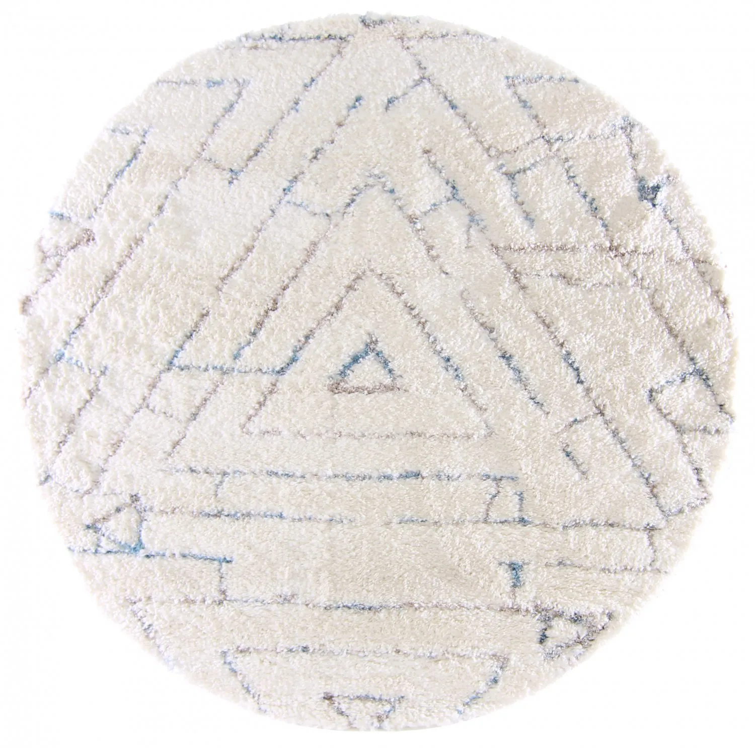 Tapetes redondos - Valencia (azul/multi)