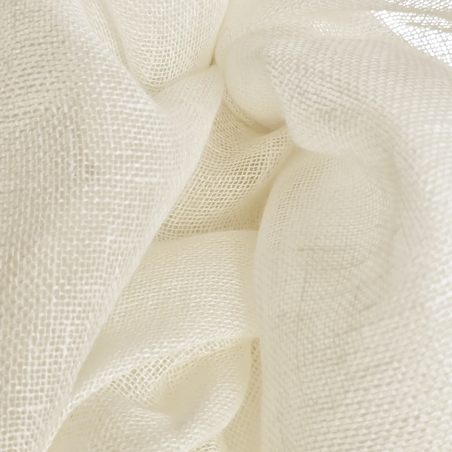 Cortinas Pack de 2 - Cortina de linho Noemi (creme)