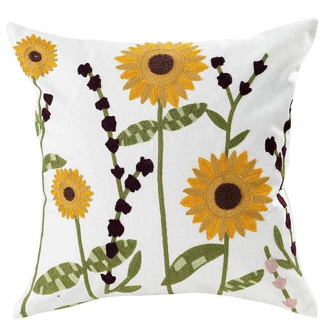 Capa de Almofada - Farmhouse Flowers 45 x 45 cm (multi)