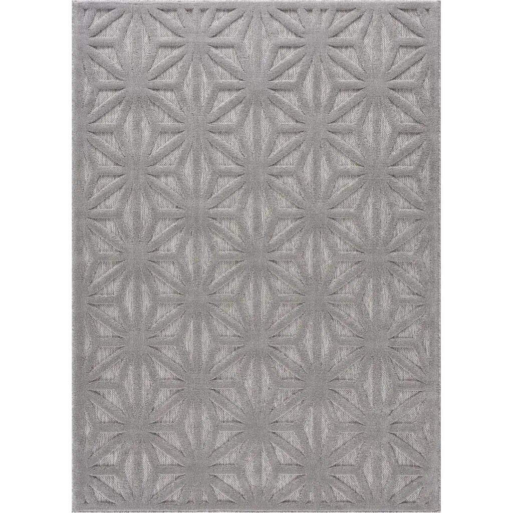 Shaggy Indoor-Outdoor - Preston (cinza)