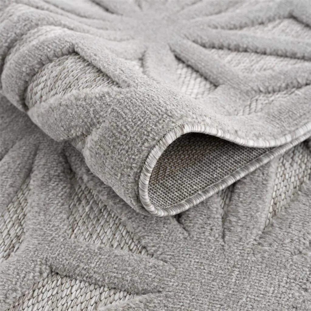 Shaggy Indoor-Outdoor - Preston (cinza)