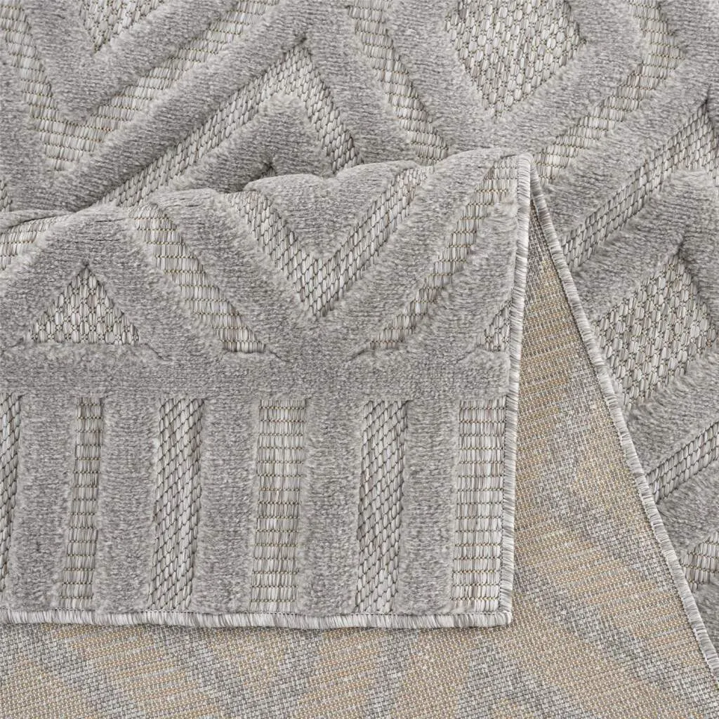 Shaggy Indoor-Outdoor - Lancaster (cinza)