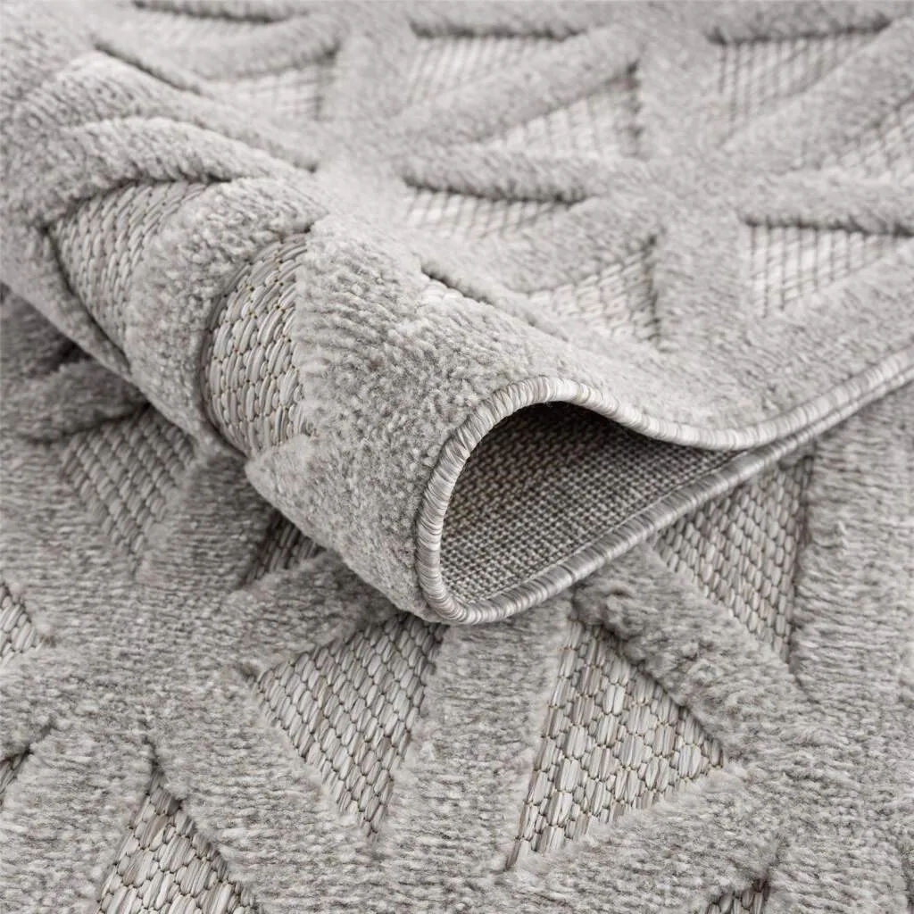 Shaggy Indoor-Outdoor - Aberdeen (cinza)