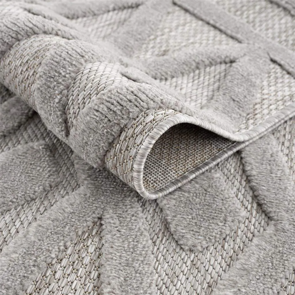 Shaggy Indoor-Outdoor - Chester (cinza)