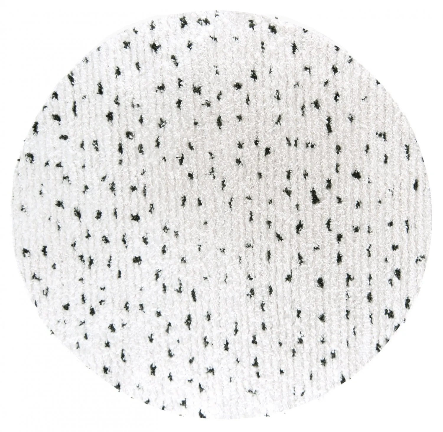 Tapetes redondos - Capri (preto/bege)