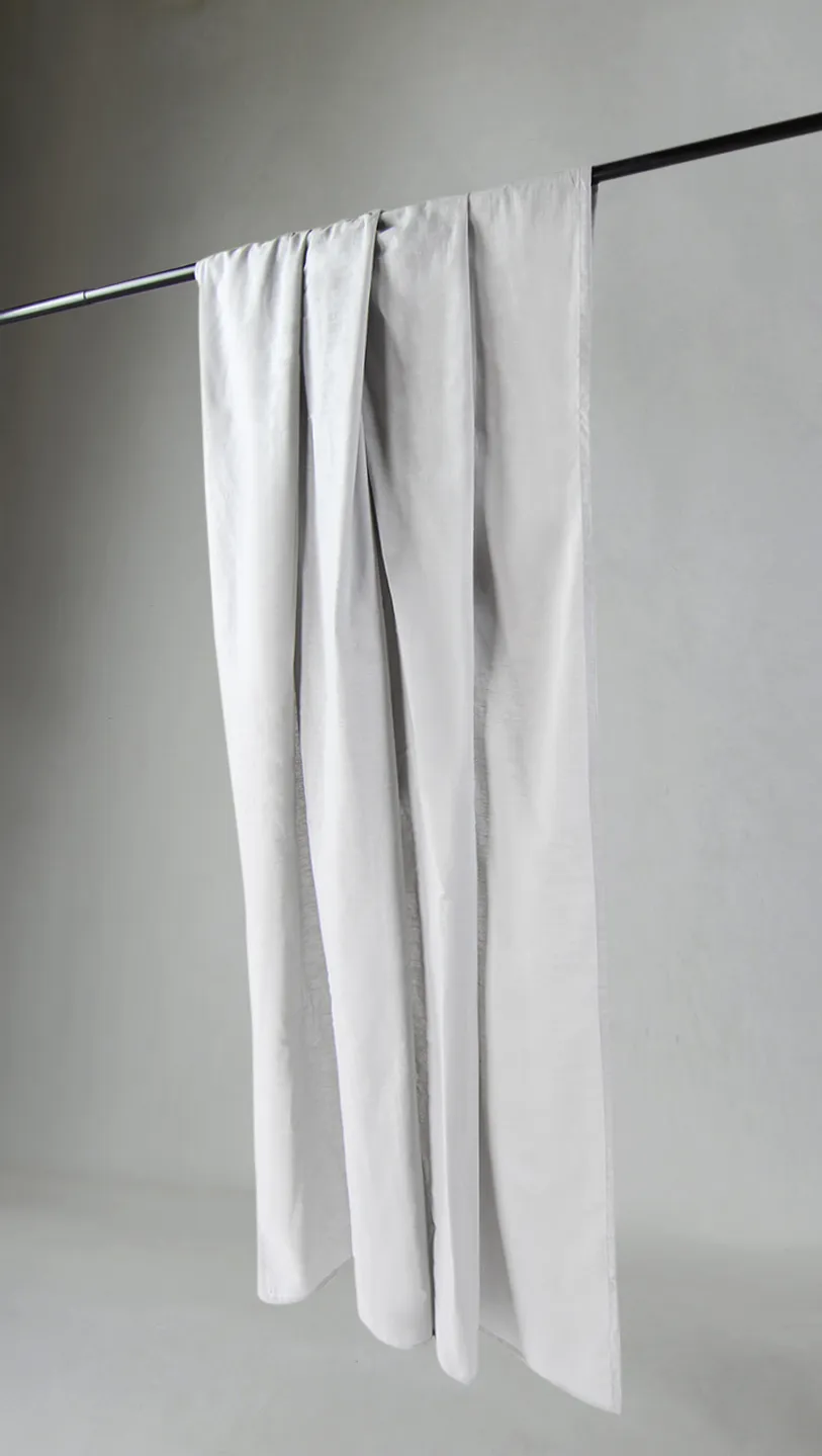 Cortinas - Cortina de algodão Adriana (cinza)