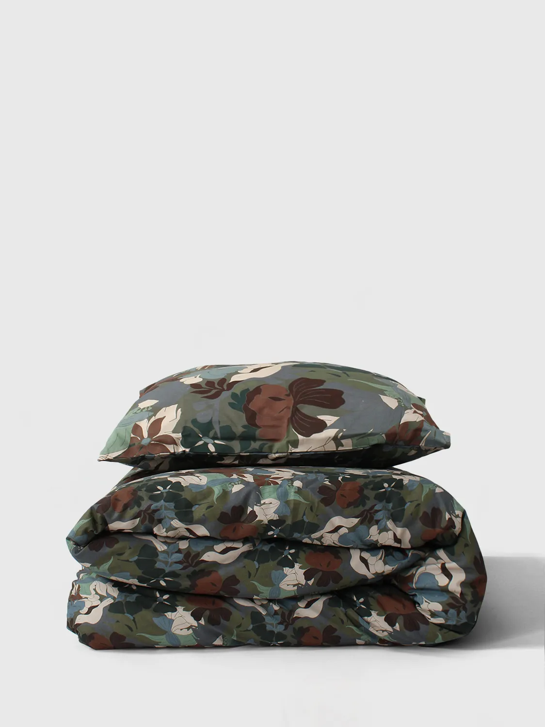 Conjunto de capa de edredão - Asta (verde)