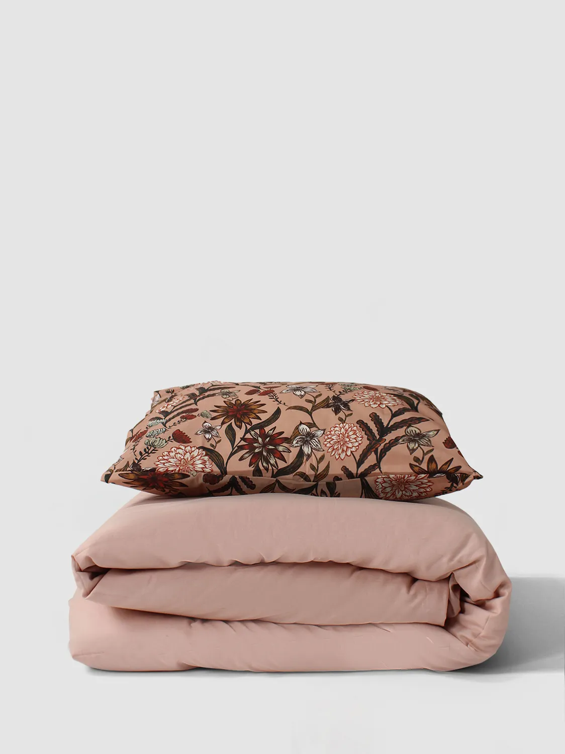 Conjunto de capa de edredão - Lotten (blush)
