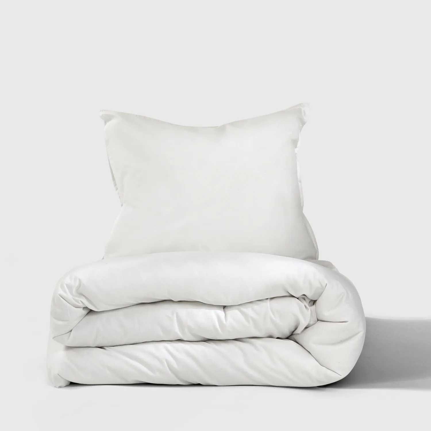 Conjunto de capa de edredão - Lysander (branco)