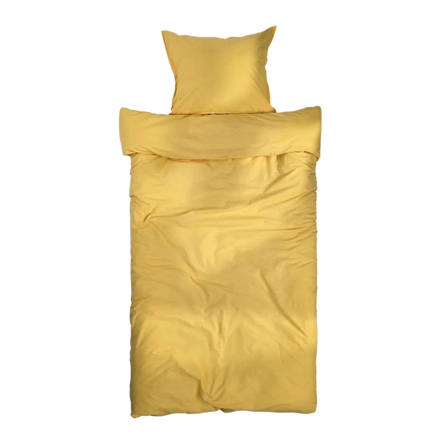 Conjunto de capa de edredão - Lysander (mostarda)