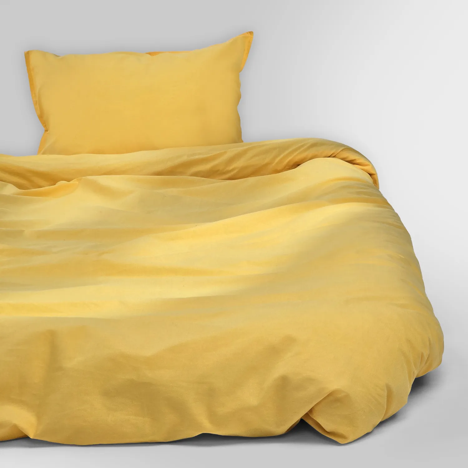 Conjunto de capa de edredão - Lysander (mostarda)