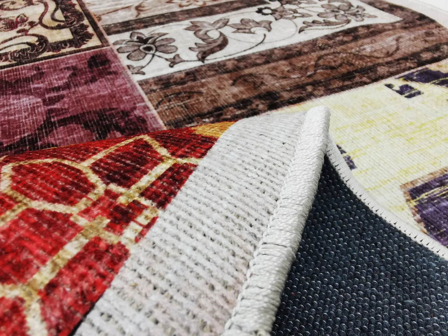 Tapete redondo - Linosa (multicolorido)