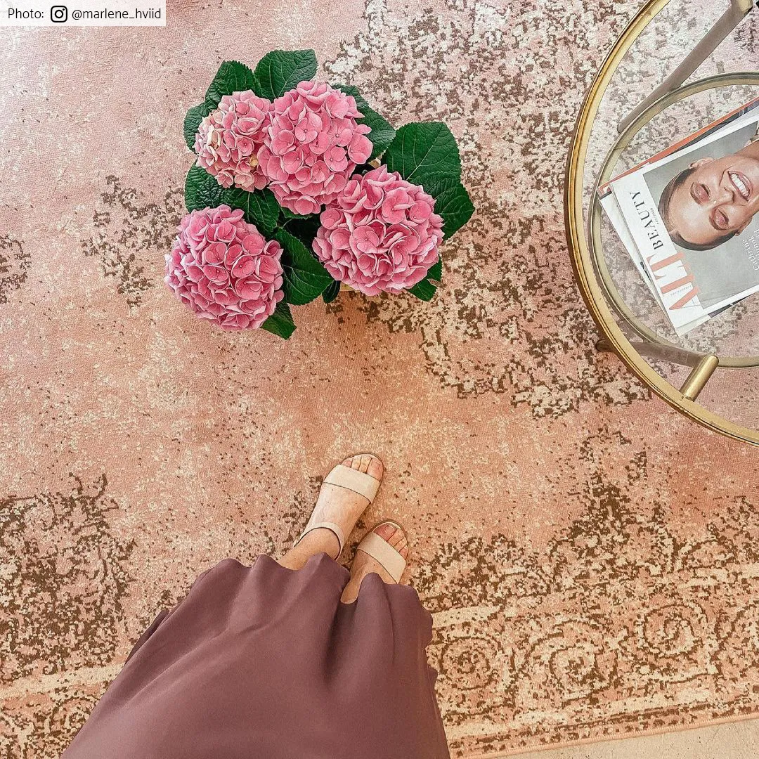 Tapete Wilton - Peking (rosa)