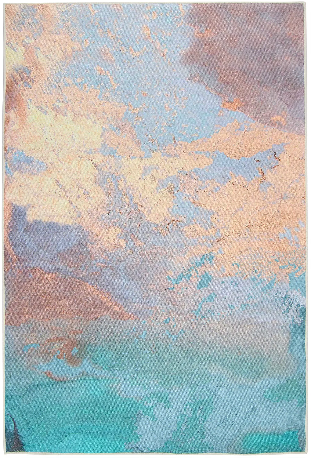 Tapete Wilton - Pescia (azul/multi)