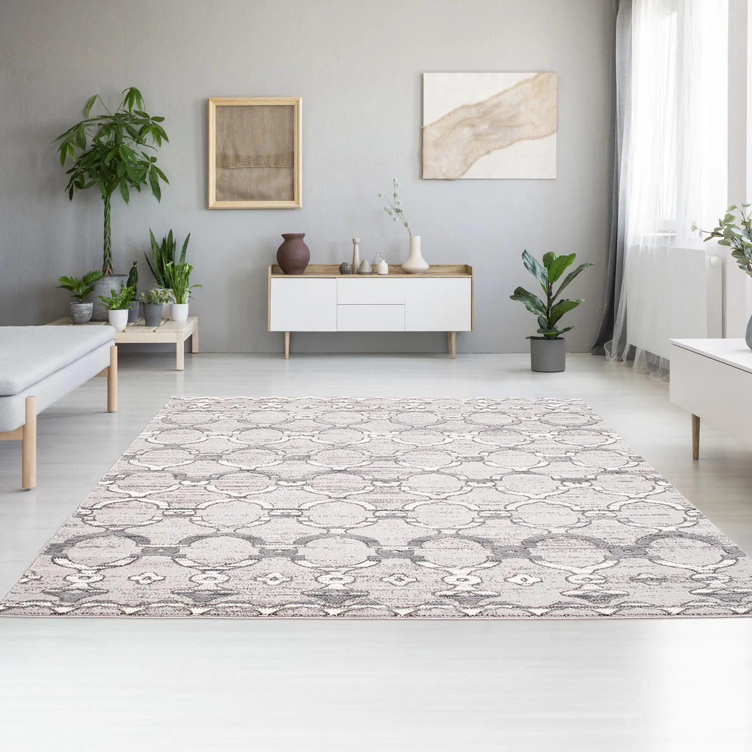 Tapete Wilton - Aires (cinza)