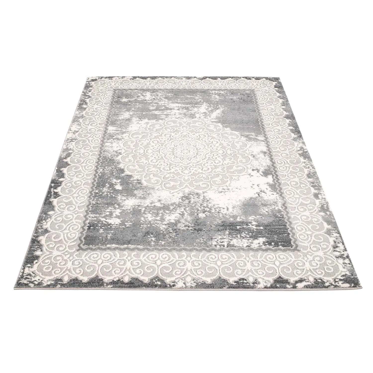 Tapete Wilton - Zanjan (cinza)