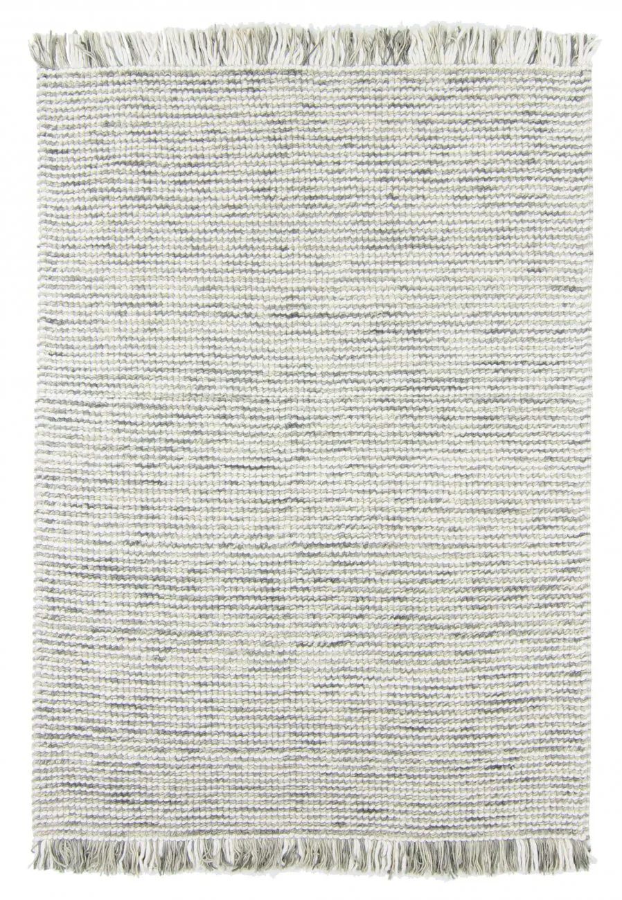 Tapete de lã - Plockton (cinza/branco/verde)