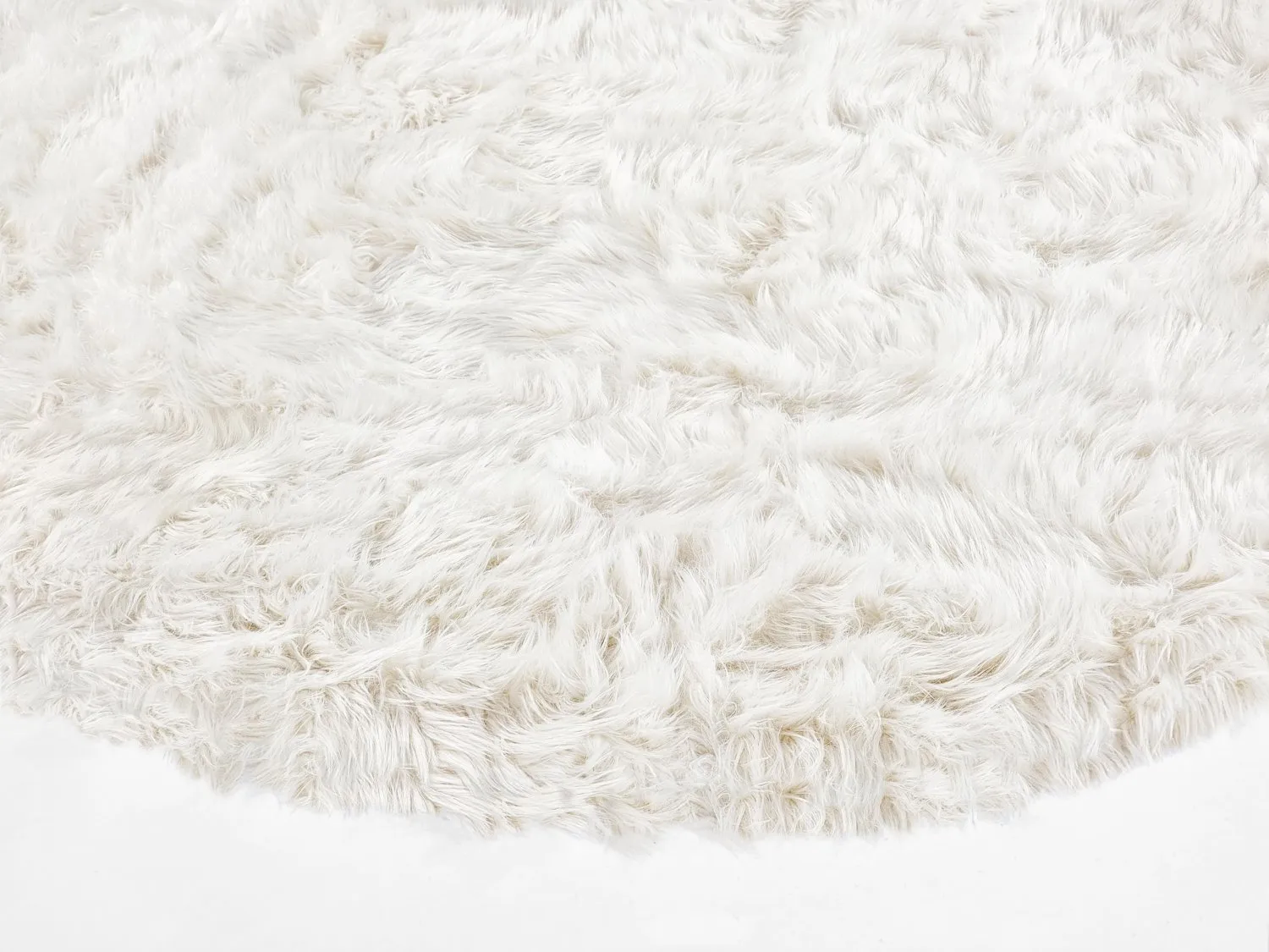 Tapetes redondos - Pomaire (branco)