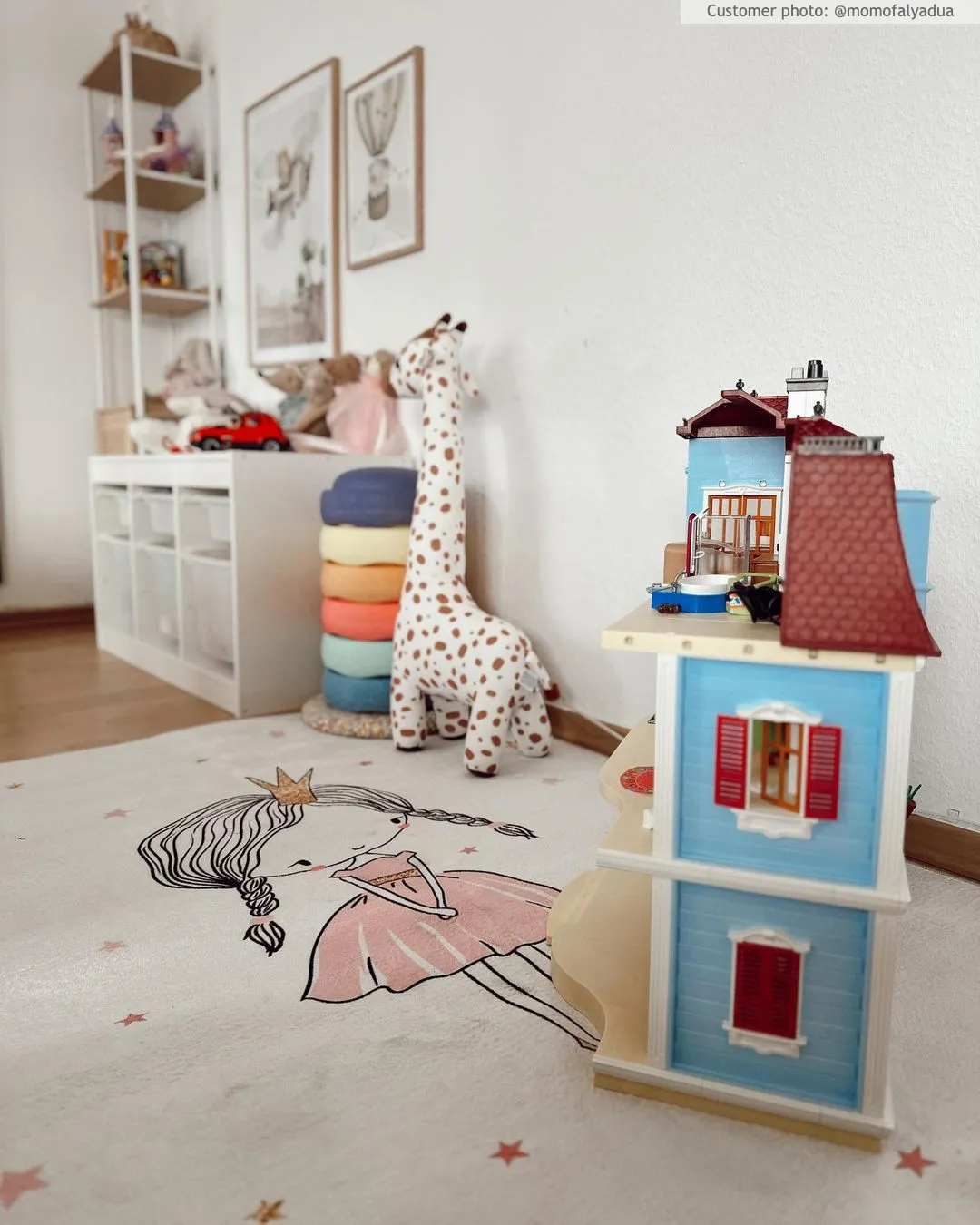 Tapete infantil - Princess (rosa)