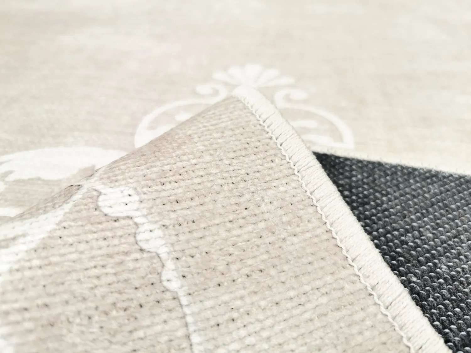 Tapete Wilton - Santi (bege/branco)